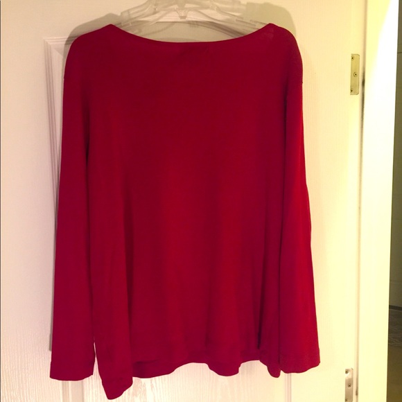 Ralph Lauren long sleeve shirt w/gold hardware, 3X - Picture 2 of 7